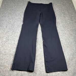 Quince Ultra Stretch Ponte Pant Bootcut Womens Large Tall Navy Blue Career